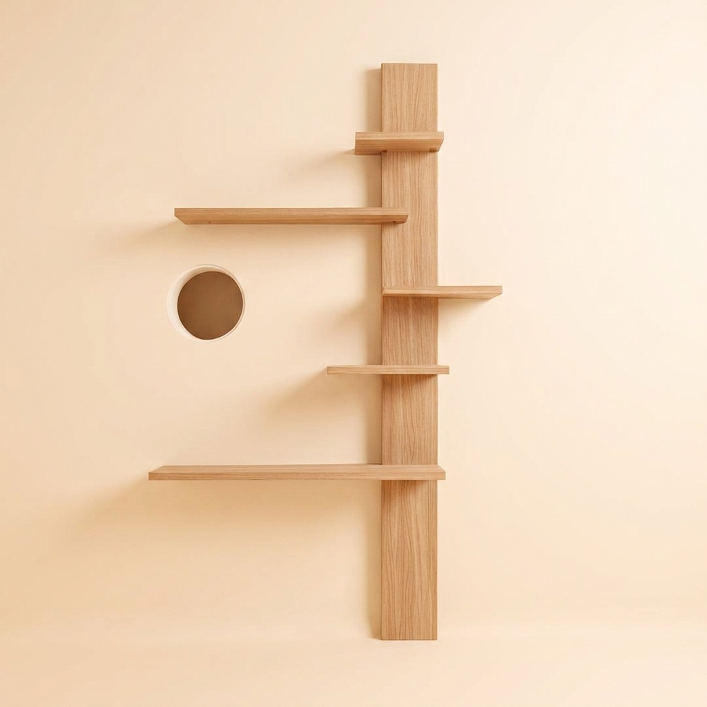 Summit Wall-Mounted Cat Climbing Set