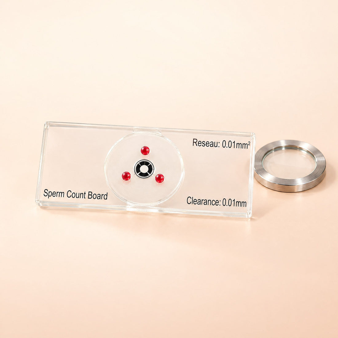 Kiba Count sperm counting chamber