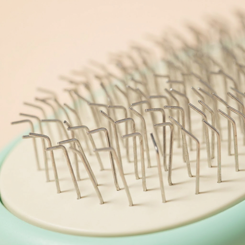 Self-Cleaning Slicker Deshedding Brush