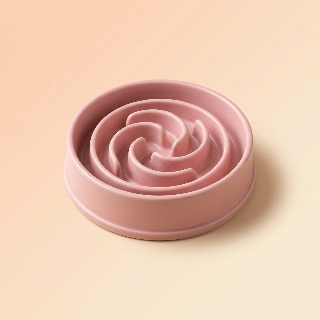 Slow-Feeder Anti-Gulp Bowl