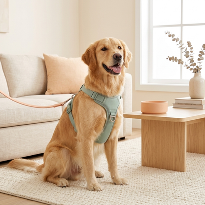 No-Pull Adjustable Dog Harness in use
