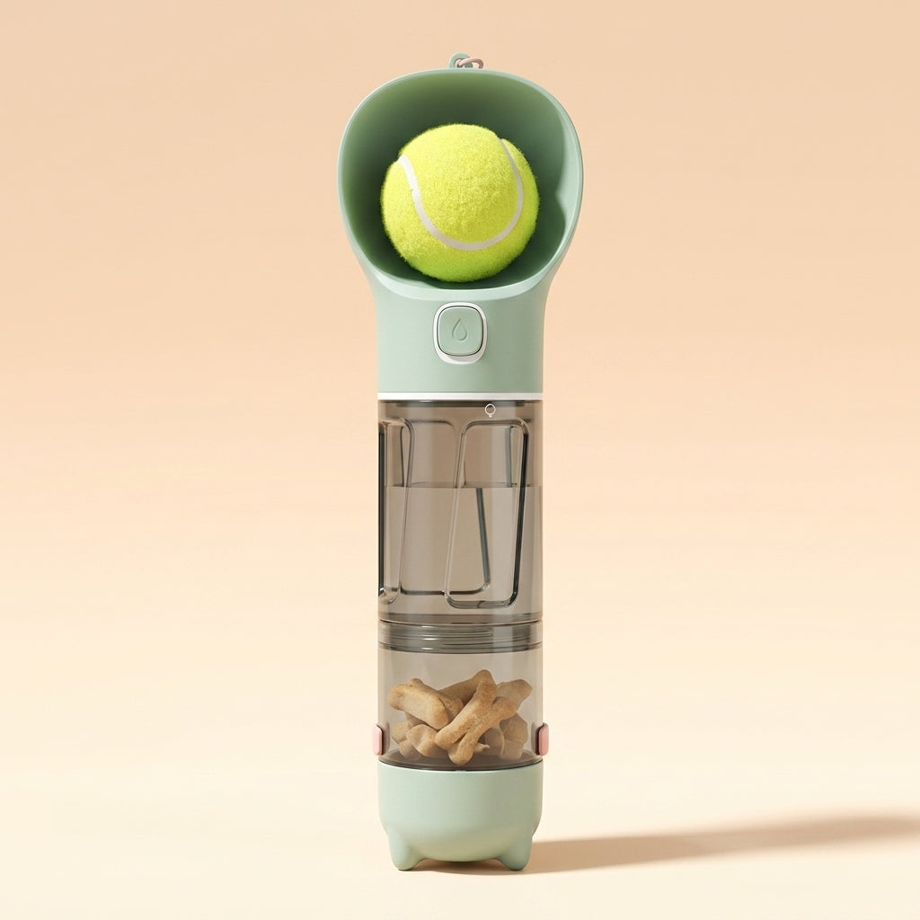 4-in-1 Adventure Dog Walking Bottle
