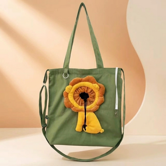 Lion-Mane Cat Carrier Tote