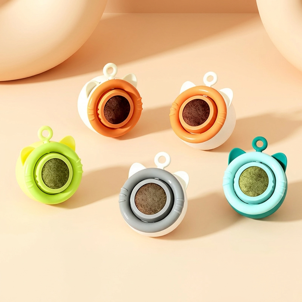 PurrSpin Wall Cat Teaser Toy