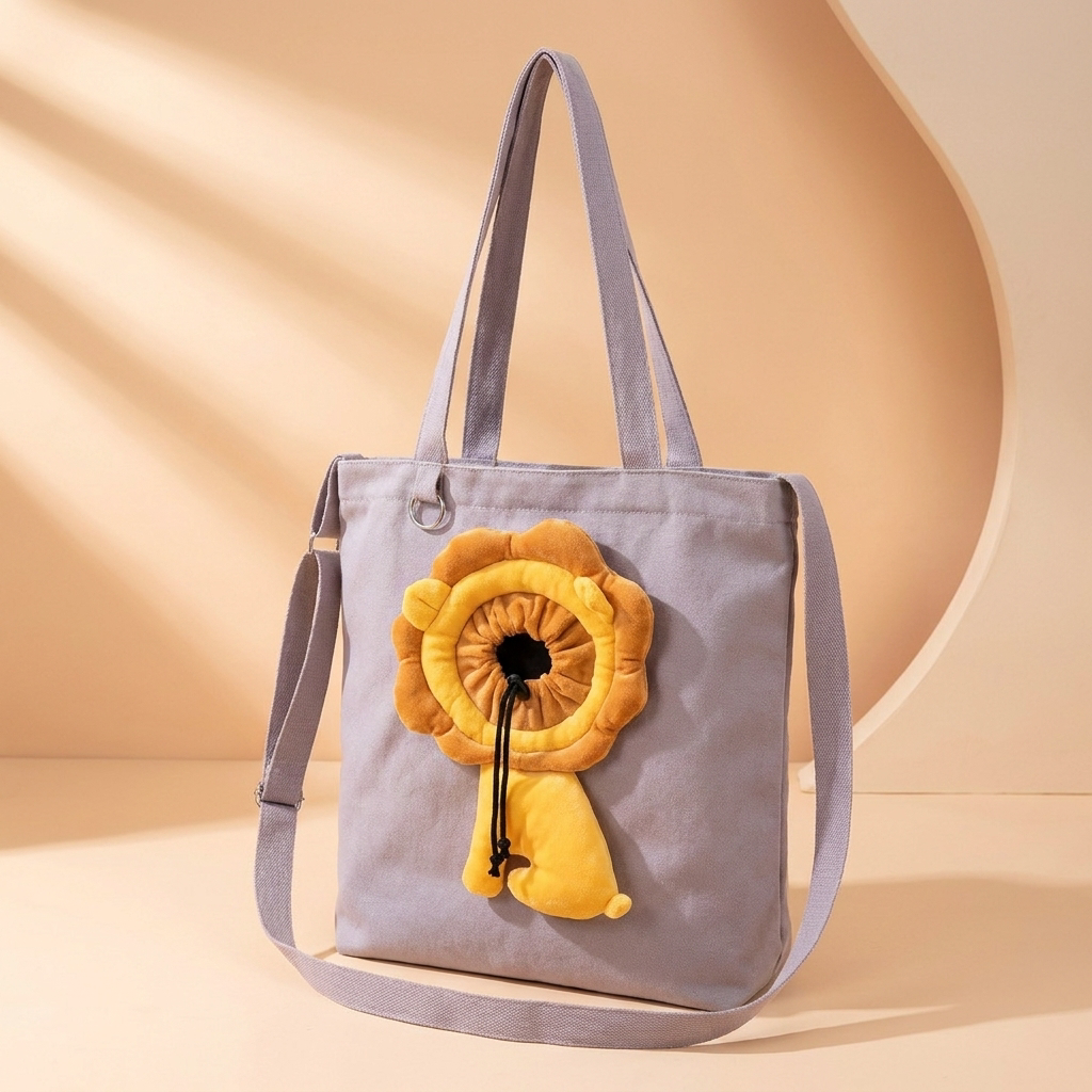 Lion-Mane Cat Carrier Tote