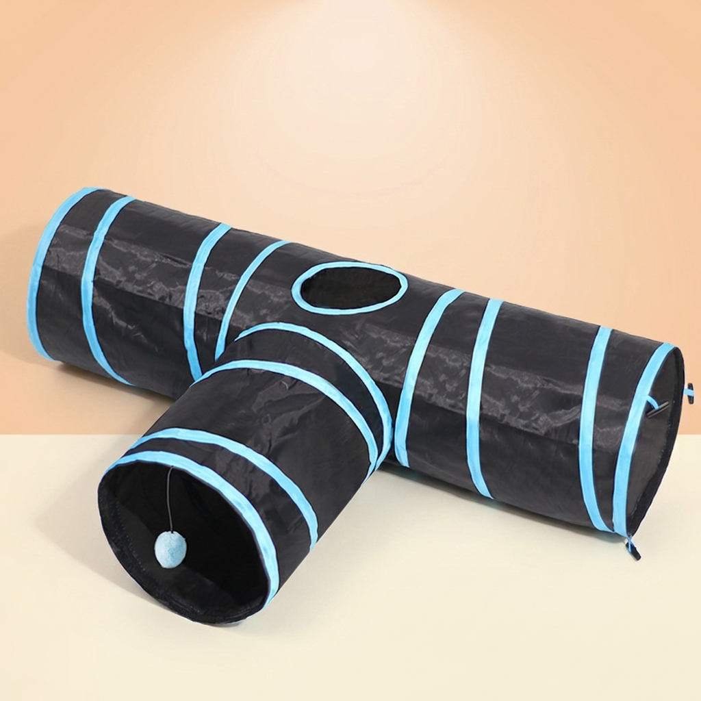 Crinkle 3-Way Cat Tunnel