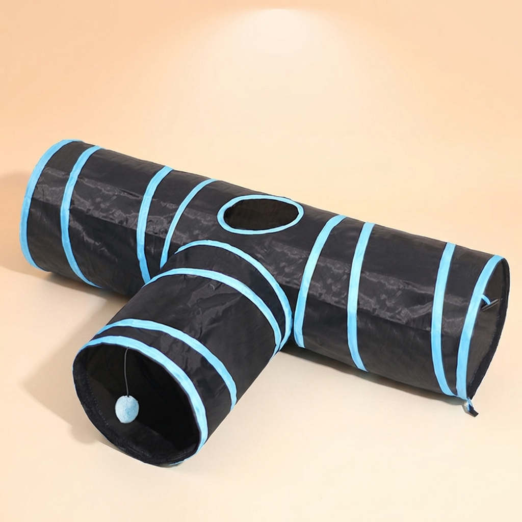 Crinkle 3-Way Cat Tunnel