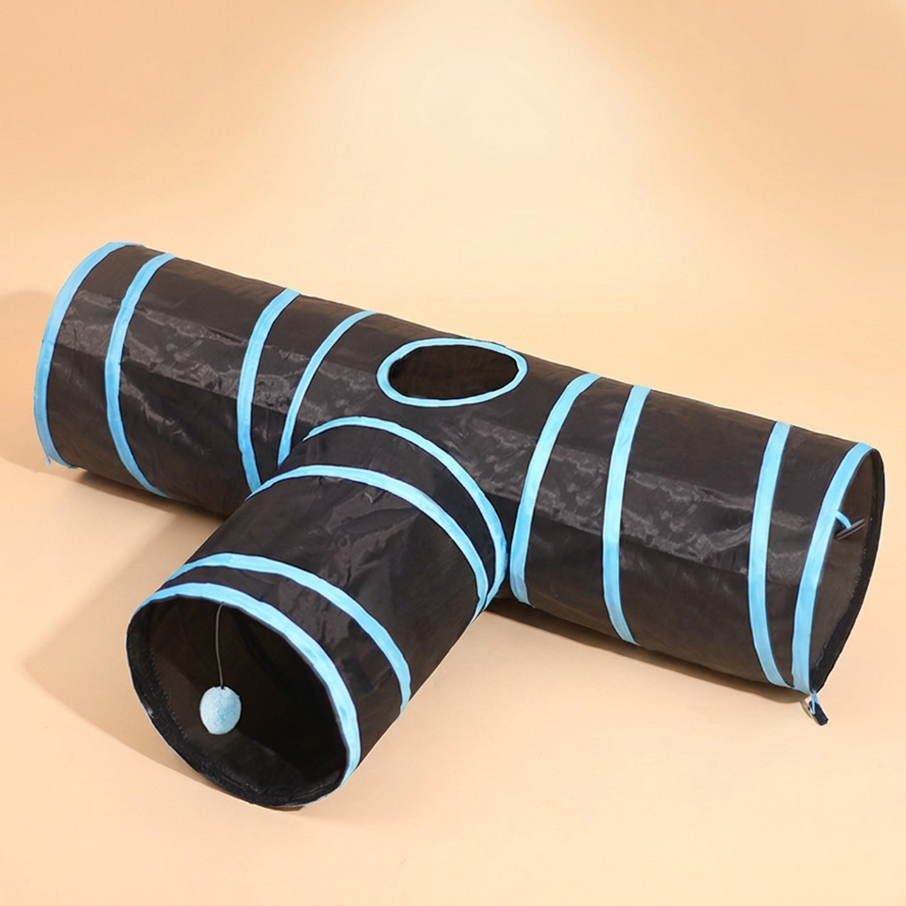 Crinkle 3-Way Cat Tunnel
