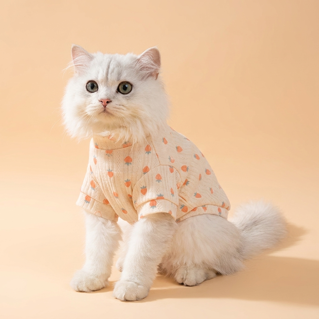 Cloud-Knit Turtleneck Pet Sweater