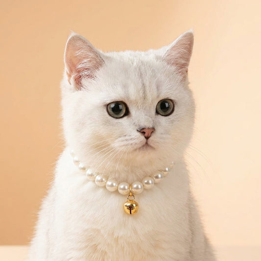Pearl Charm Breakaway Cat Collar