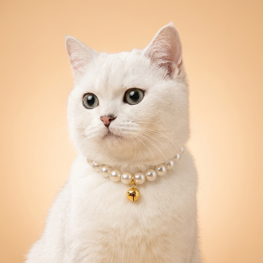 Pearl Charm Breakaway Cat Collar