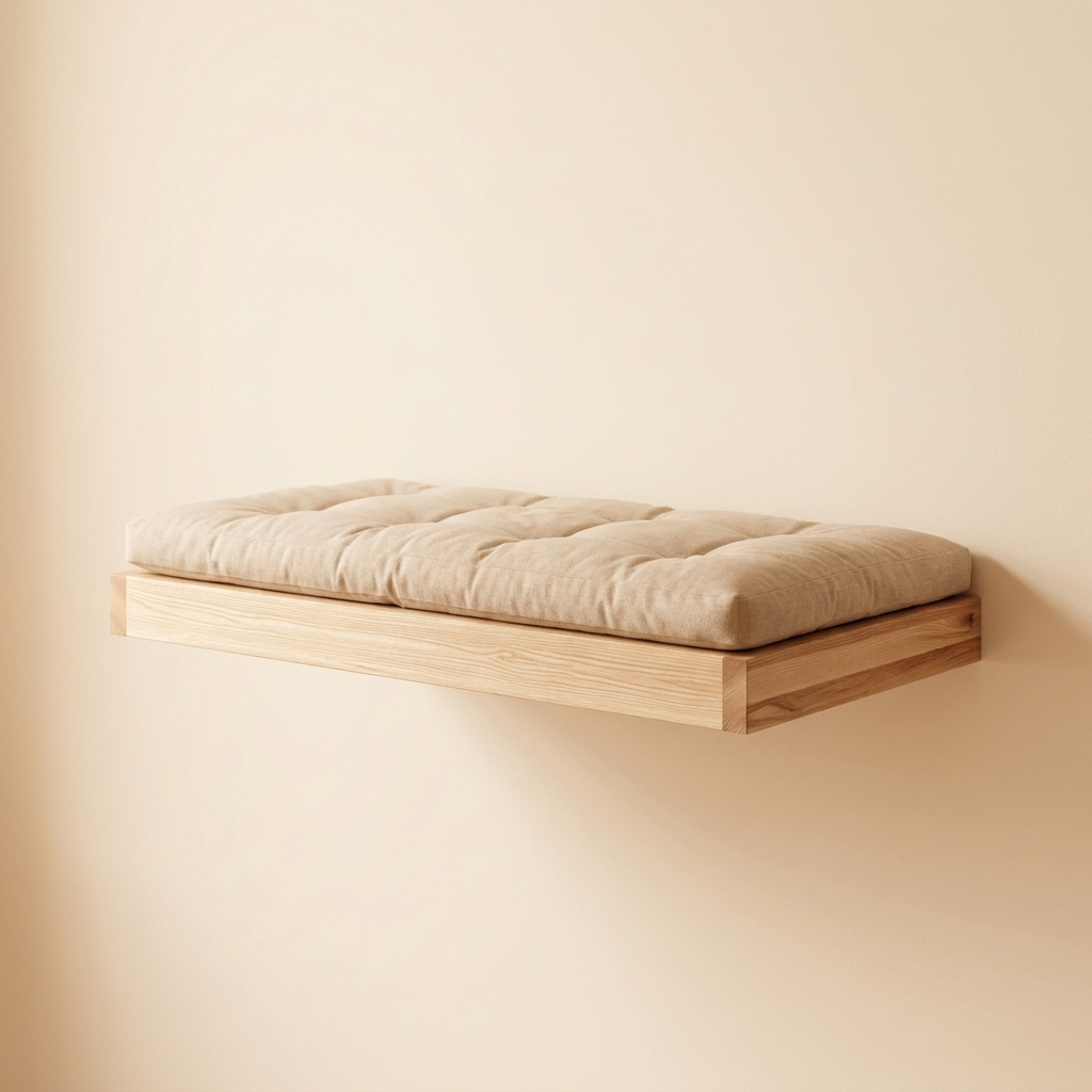 SkyLounge Floating Wall Cat Shelf