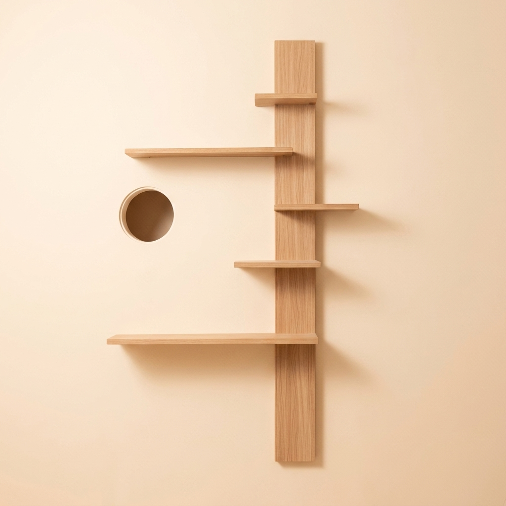 Summit Wall-Mounted Cat Climbing Set