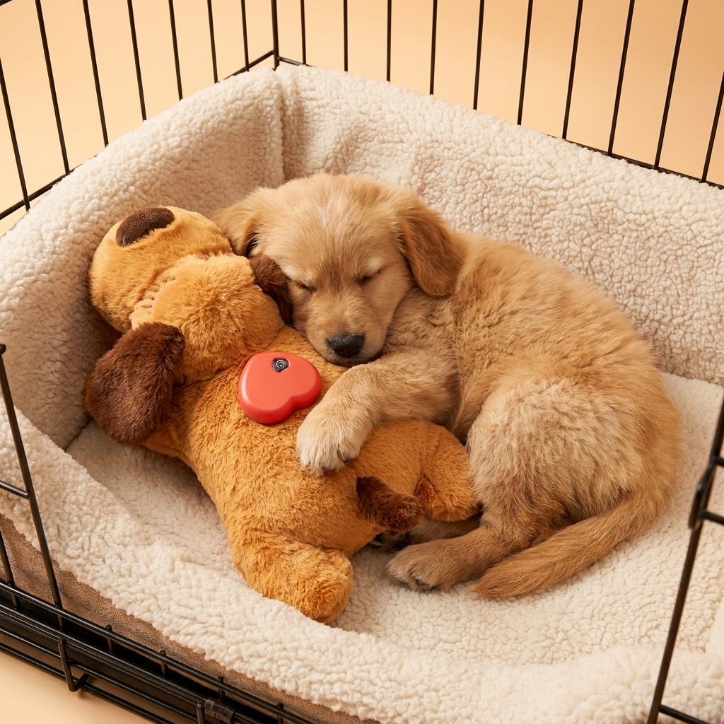 SnuggleHeart™ Calming Heartbeat Puppy Toy