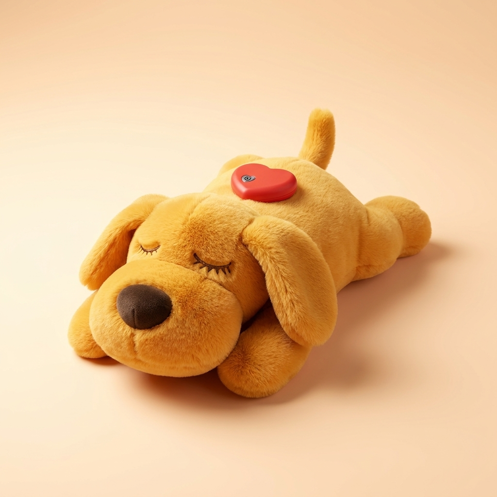 SnuggleHeart™ Calming Heartbeat Puppy Toy