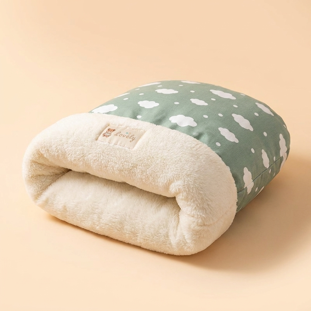 Cozy Burrow Cat Sleeping Bag