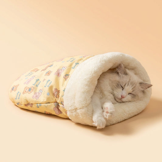 Cozy Burrow Cat Sleeping Bag