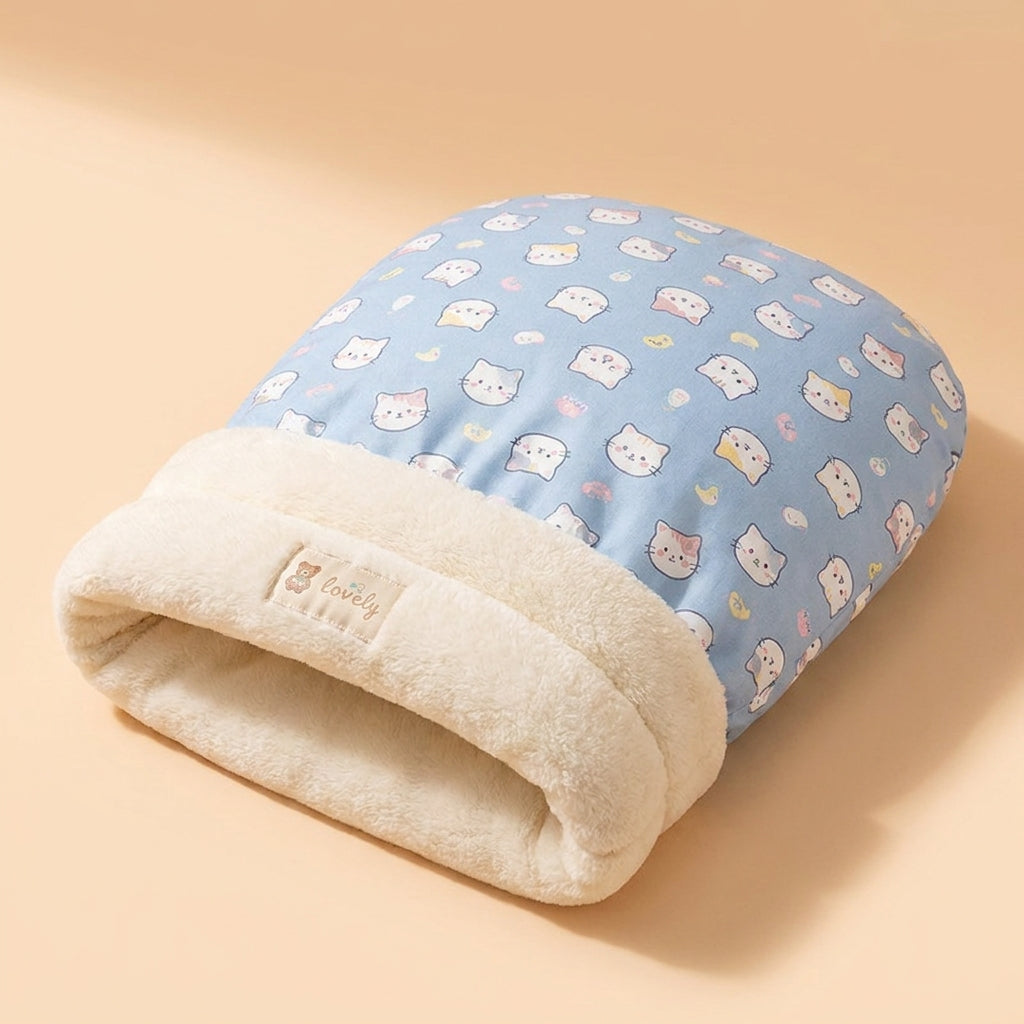 Cozy Burrow Cat Sleeping Bag