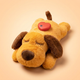 SnuggleHeart calming heartbeat puppy toy - golden body with brown ears
